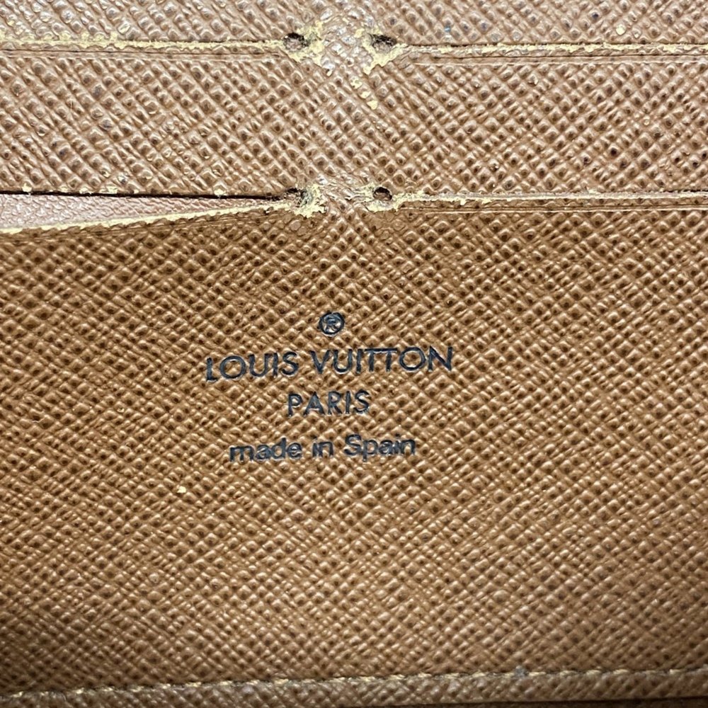 Louis Vuitton Monogram Zippy Wallet M60017 Brown Women's - Picture 4 of 16